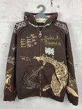 Vintage Zip Hoodie Artful Dodger Y2k Rap Hip Hop Skate