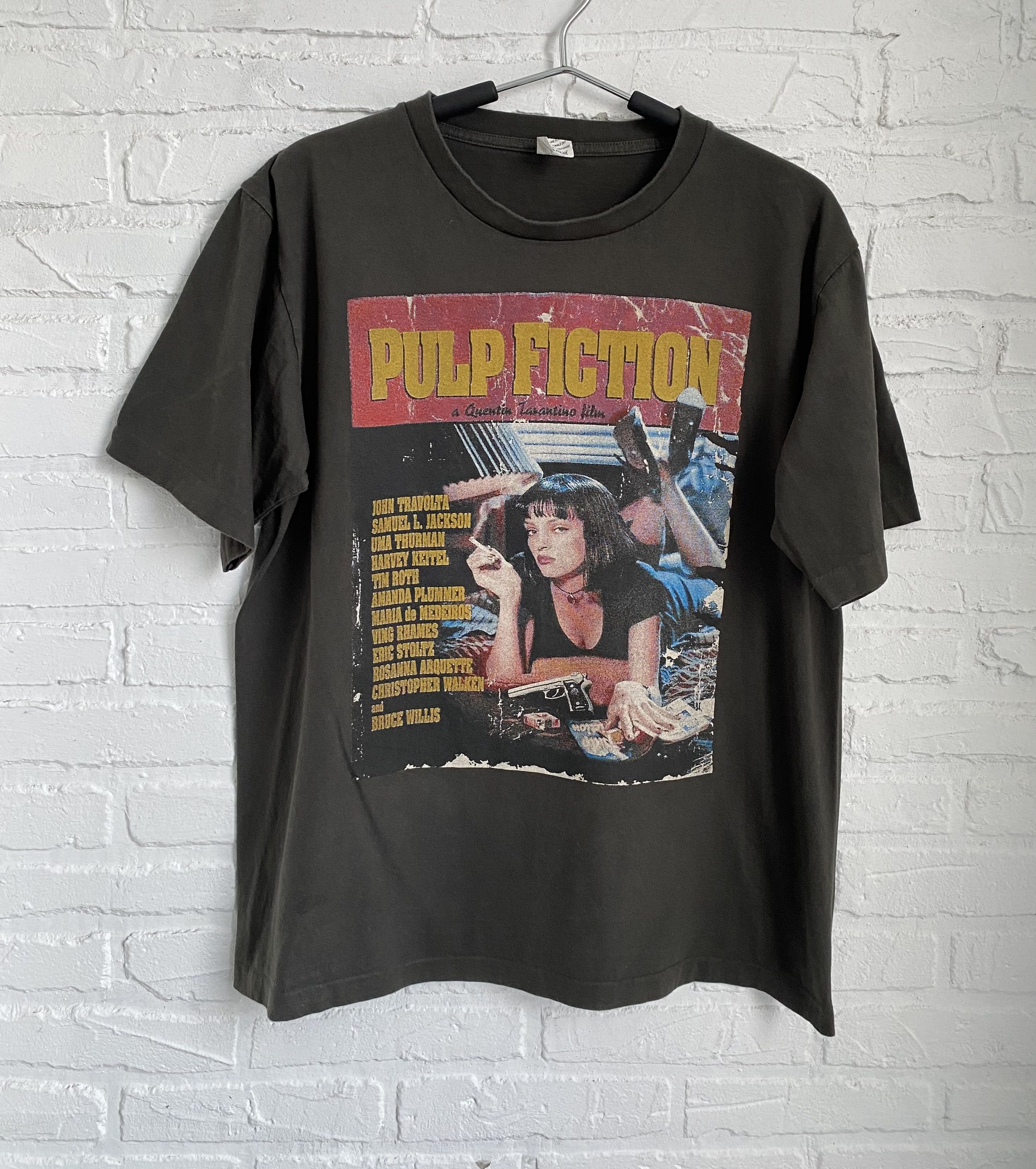 Vintage 90s Pulp Fiction Movie Tarantino T Shirt