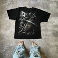 Vintage Y2k Screamer Face Blood Horror Psycho Skeleton 90s T-Shirts, Hoodie, Sweatshirt | FlexRushtees.com