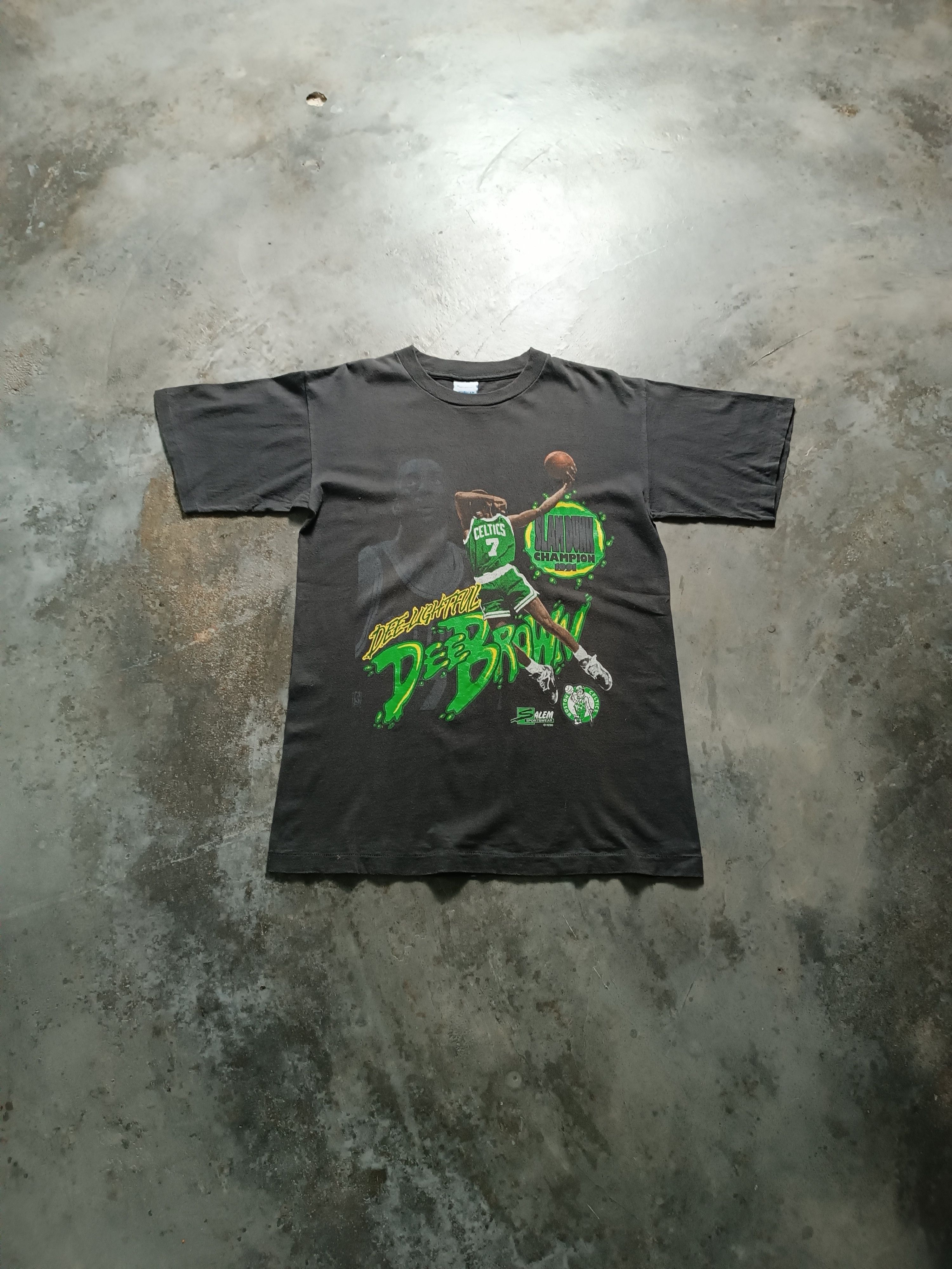 Salem Sportswear X Vintage Vintage 90 S Boston Celtics Tshirt Hoodie, Sweatshirt | FlexRushtees.com