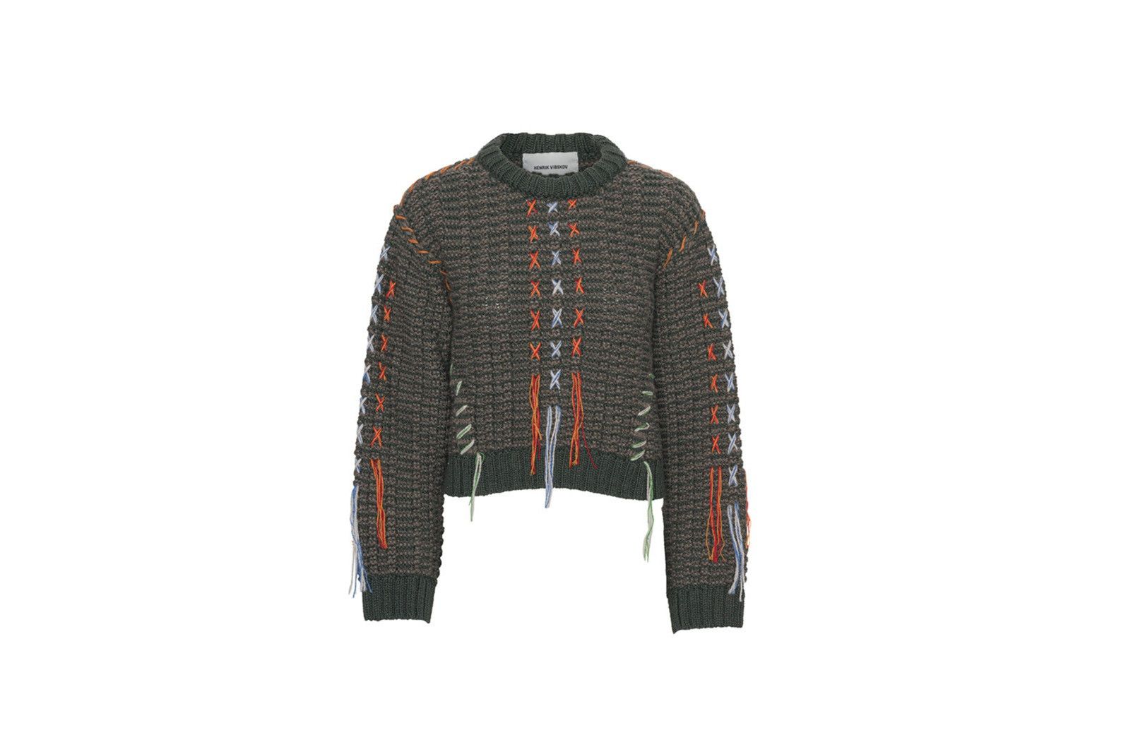 Henrik Vibskov Hang Out Knit Sweat Moss Green Melange T-Shirts, Hoodie, Sweatshirt | FlexRushtees.com