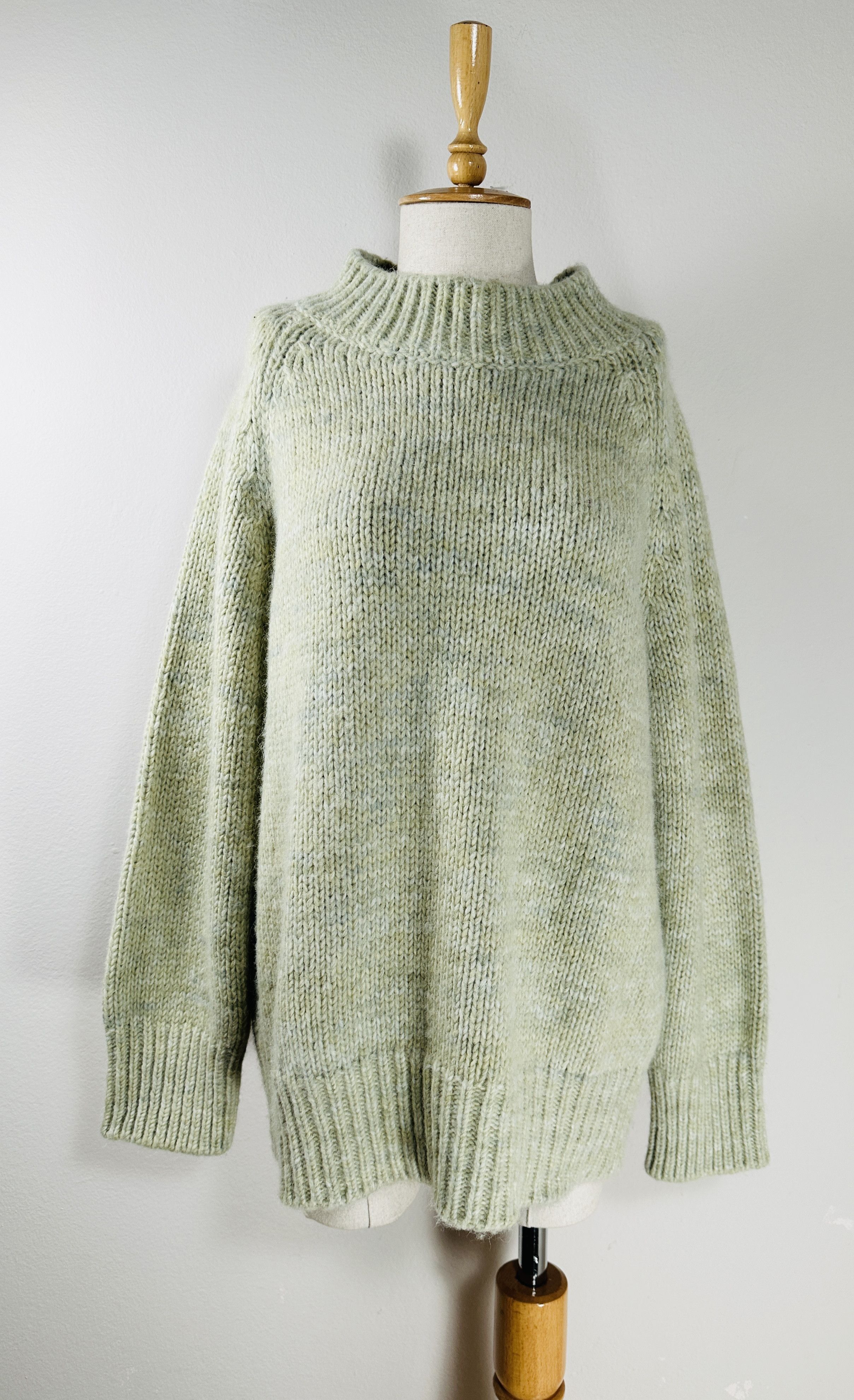 Maison Margiela Vegetable Dyed Sweater In Green Alpaca T-Shirts, Hoodie, Sweatshirt | FlexRushtees.com