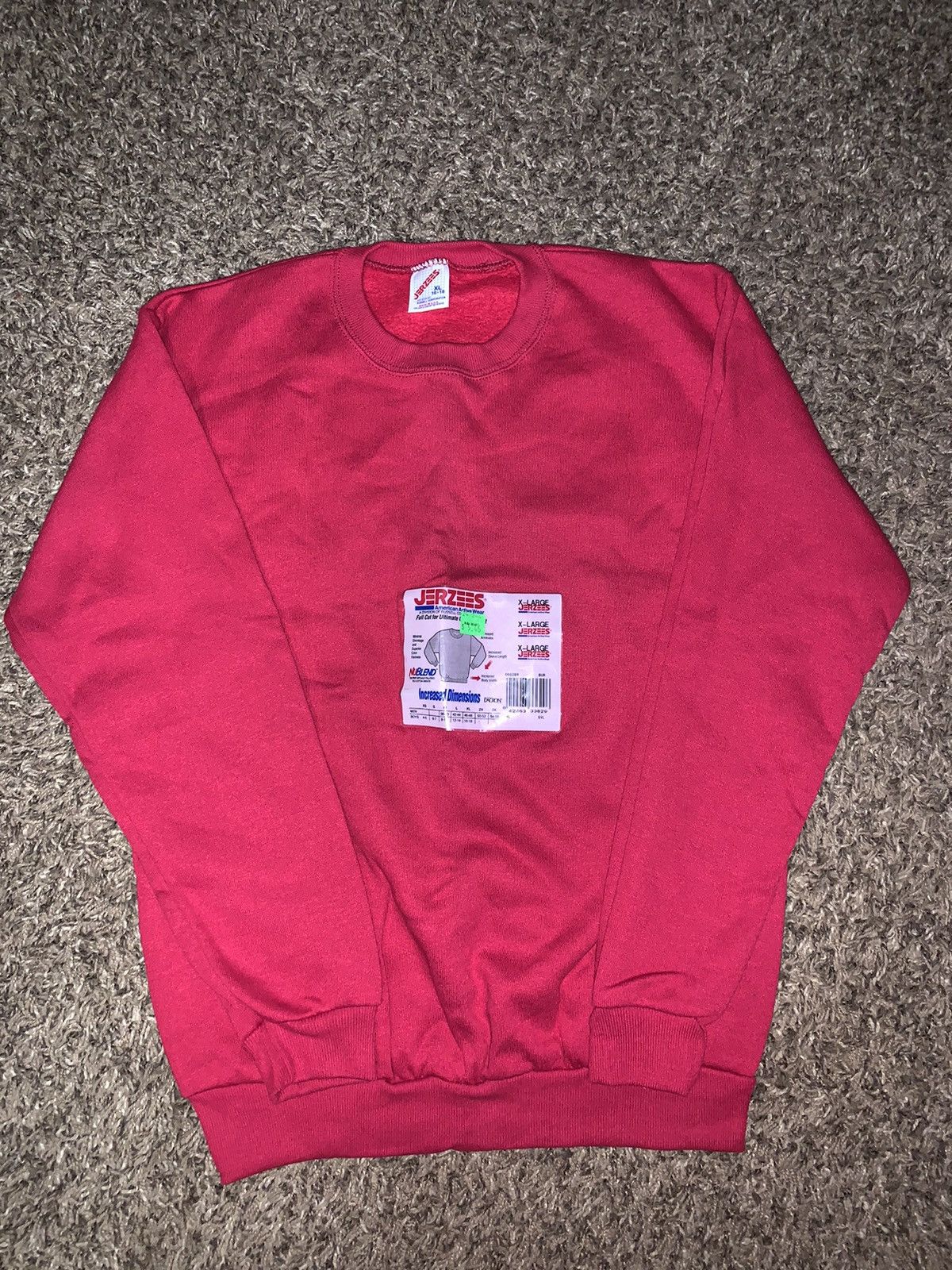 Vintage Nwt Jerzees Crewneck Sweatshirt