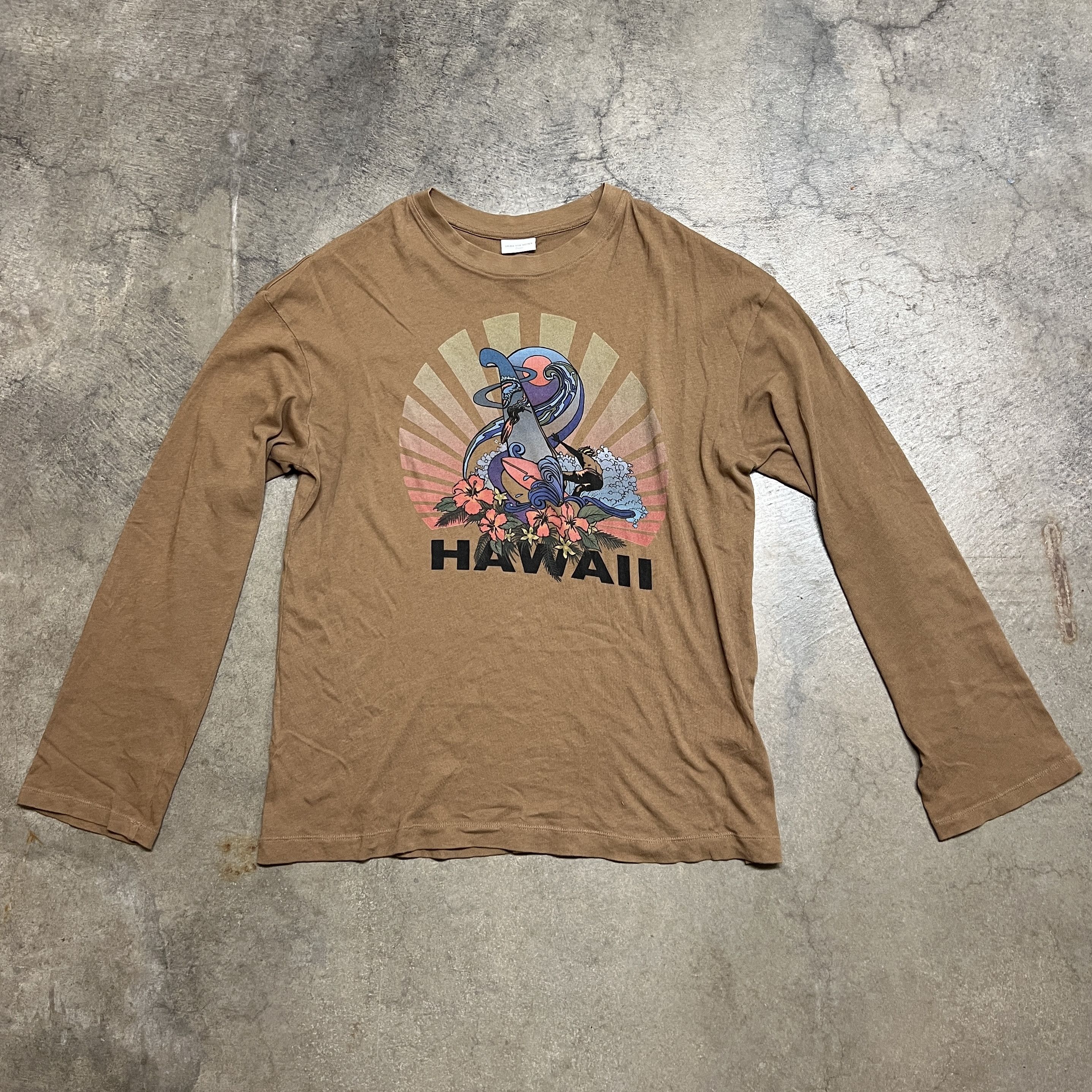 Van Noten Dries Van Noten Sample Hawaii Longsleeve T-Shirts, Hoodie, Sweatshirt | FlexRushtees.com