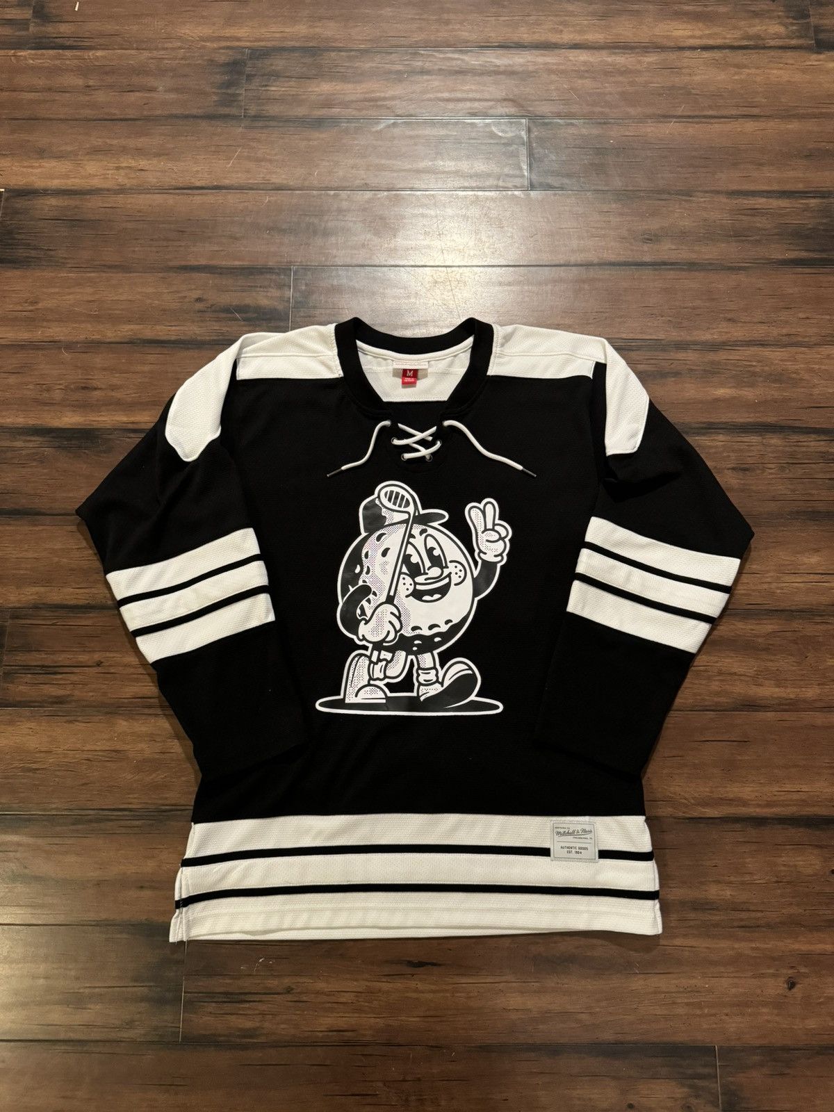 Mitchell Ness X Nhl Super Rare Mitchell Ness X Lids Golf Hockey Jersey