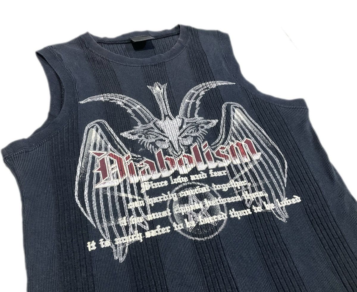 If Six Was Nine X Le Grande Bleu L G B Sick Y2k The Devil Diabolism Sleeveless Ta