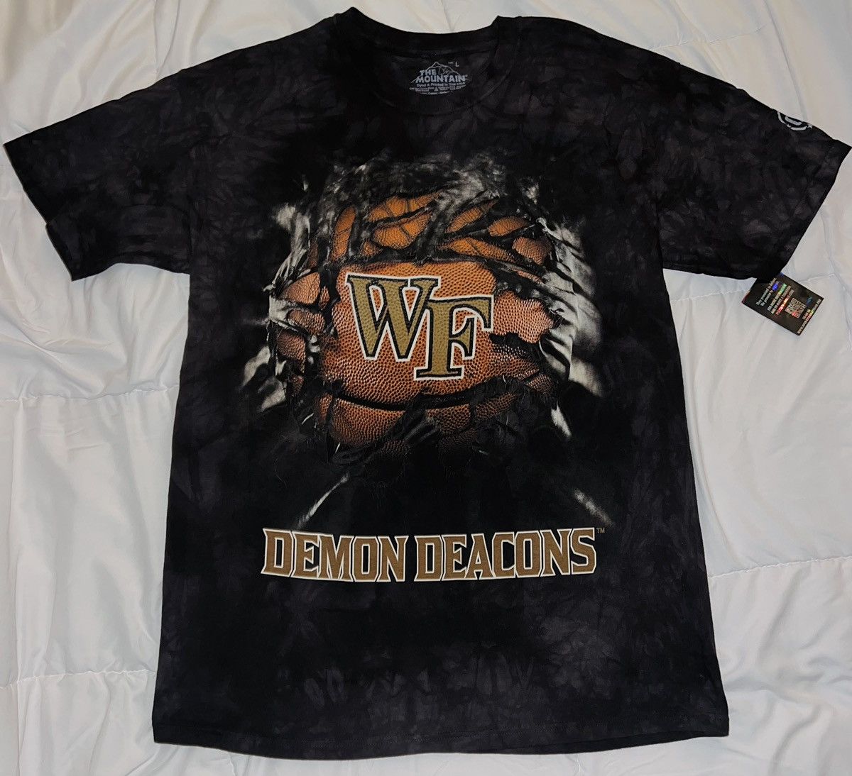 The Mountain Wf Demon Deacons The Mountain Tee