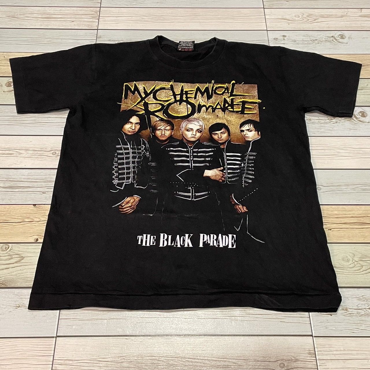 Vintage Bootleg My Chemical Romance Emo Poppunk Band Tour Tee Hoodie, Sweatshirt | FlexRushtees.com