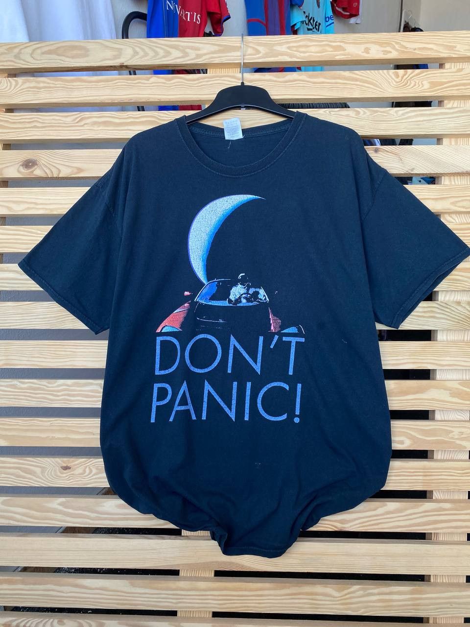 00 S Vintage Don T Panic 2001 A Space Odyssey T Shirt Movie