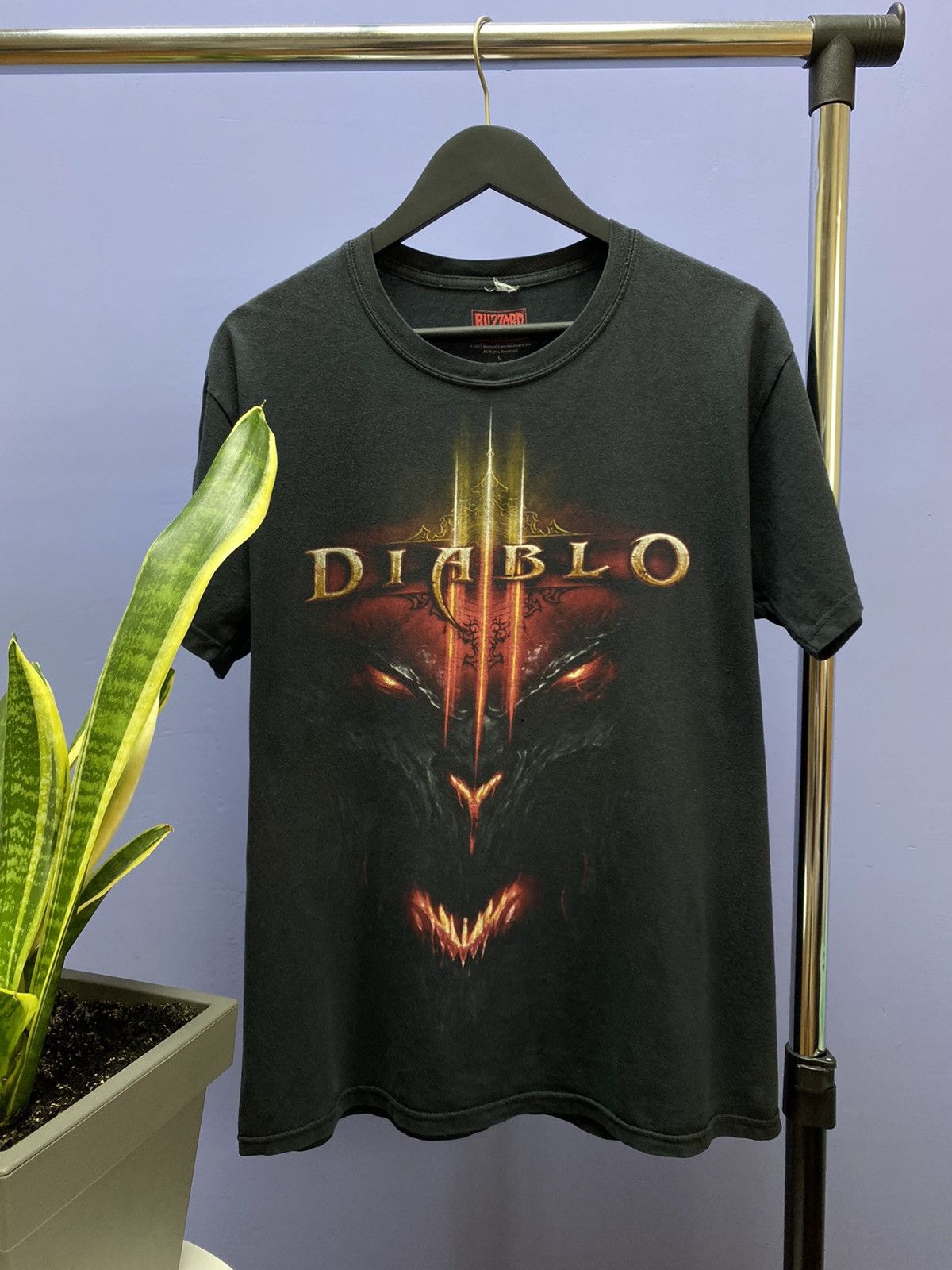 Playstation Diablo 3 Blizzard Entertainment Game T Shirt