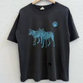 Vintage 90s Faded Nature Wolf Tee Hoodie, Sweatshirt | FlexRushtees.com