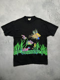 Panama Jack Vintage 90s Panama Jack Neon Ocean Double Sided Tee Usa Y2k