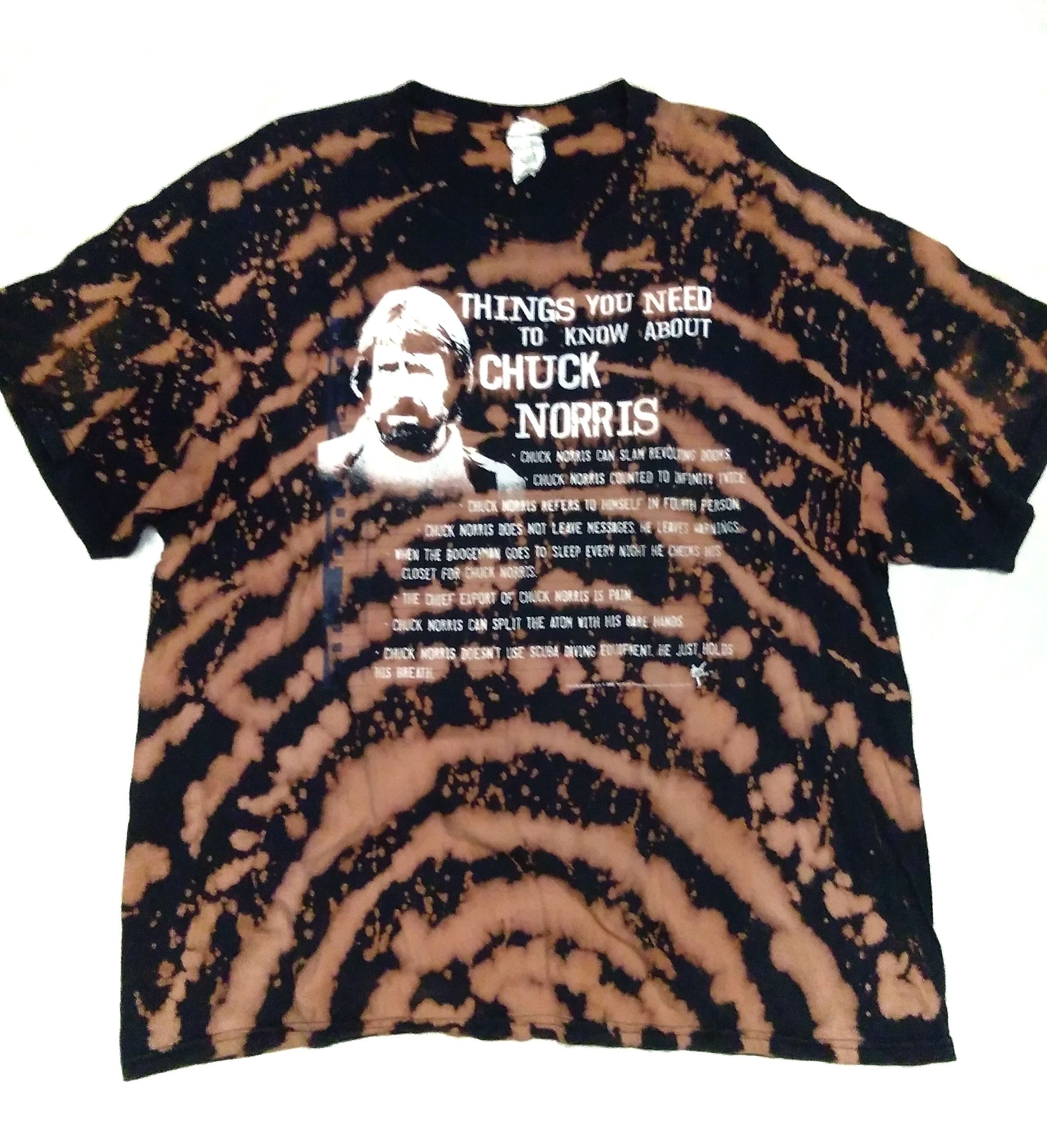 Other Chuck Norris Custom Bleached Oversized T Shirt Hoodie, Sweatshirt | FlexRushtees.com