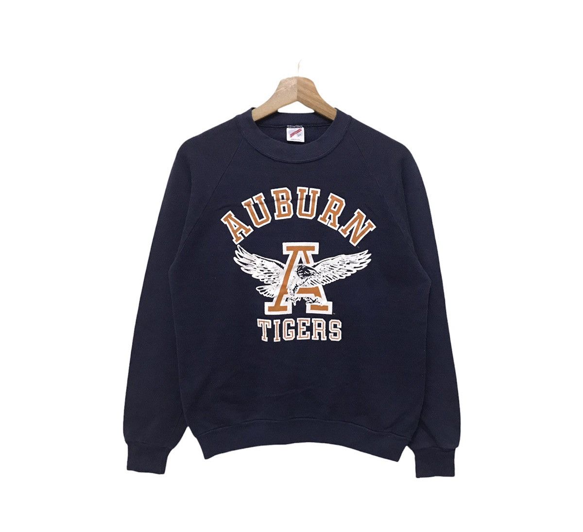 Vintage Jerzees Auburn Tigers Sweatshirt Big Logo