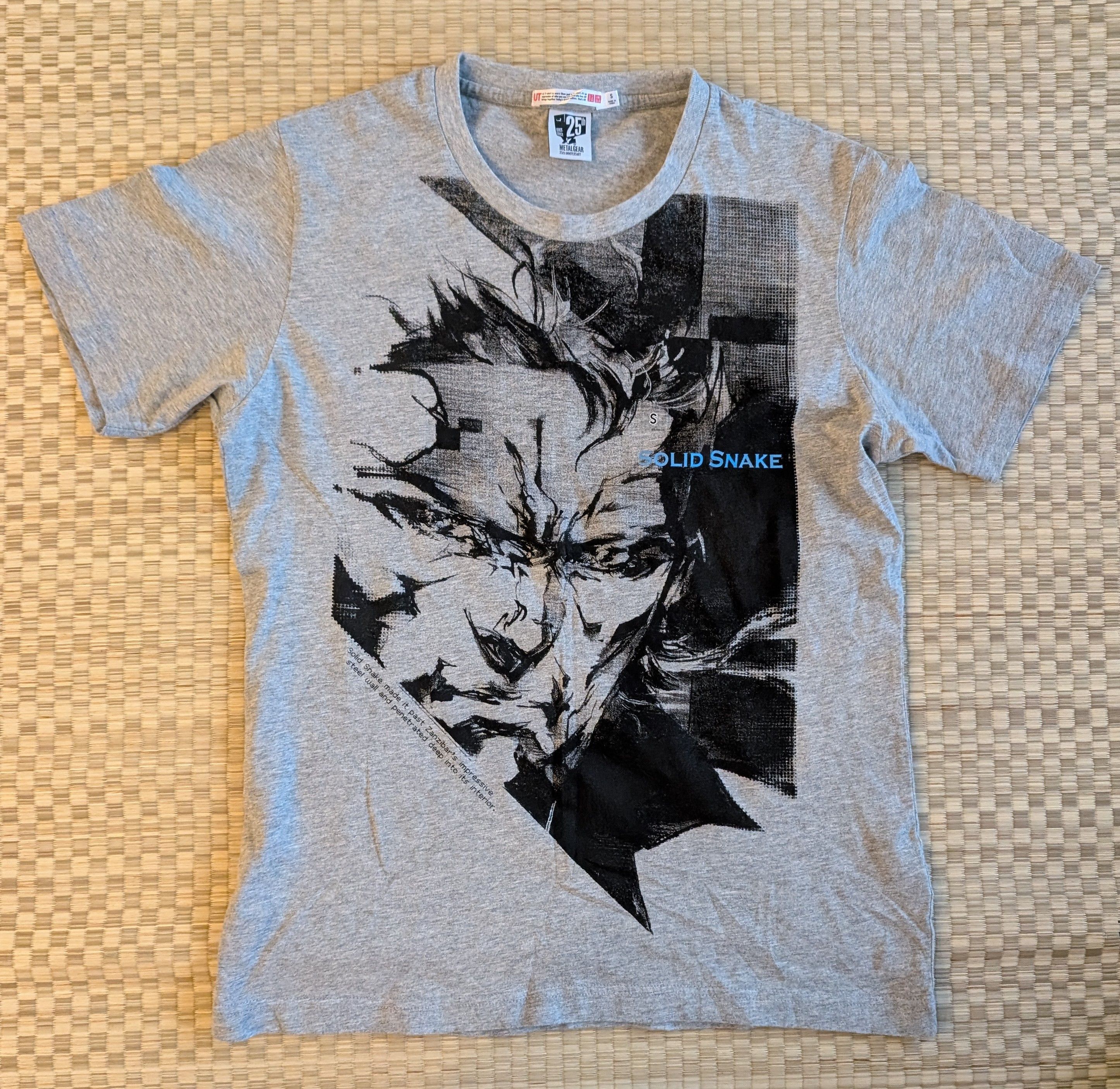 Lnwot Uniqlo Metal Gear Solid 25th Anniversary Snake T Shirt