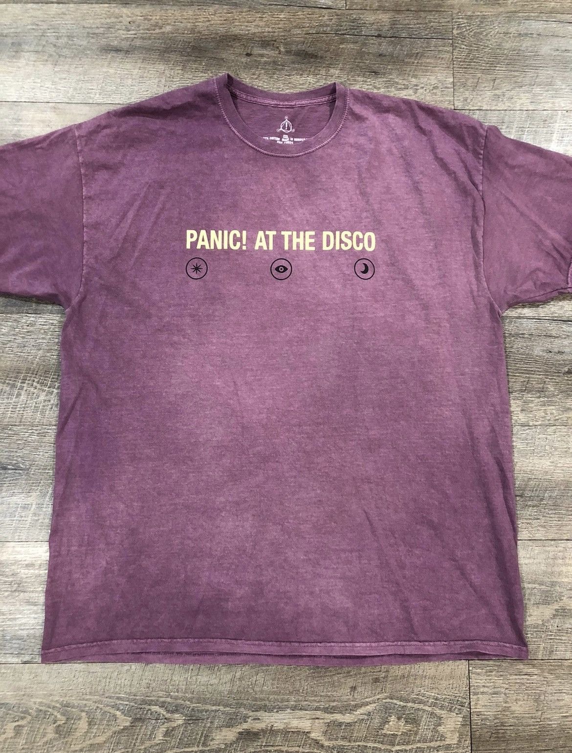 Band Tees Panic At The Disco Purple Tee Shirt Size Medium Hoodie, Sweatshirt | FlexRushtees.com