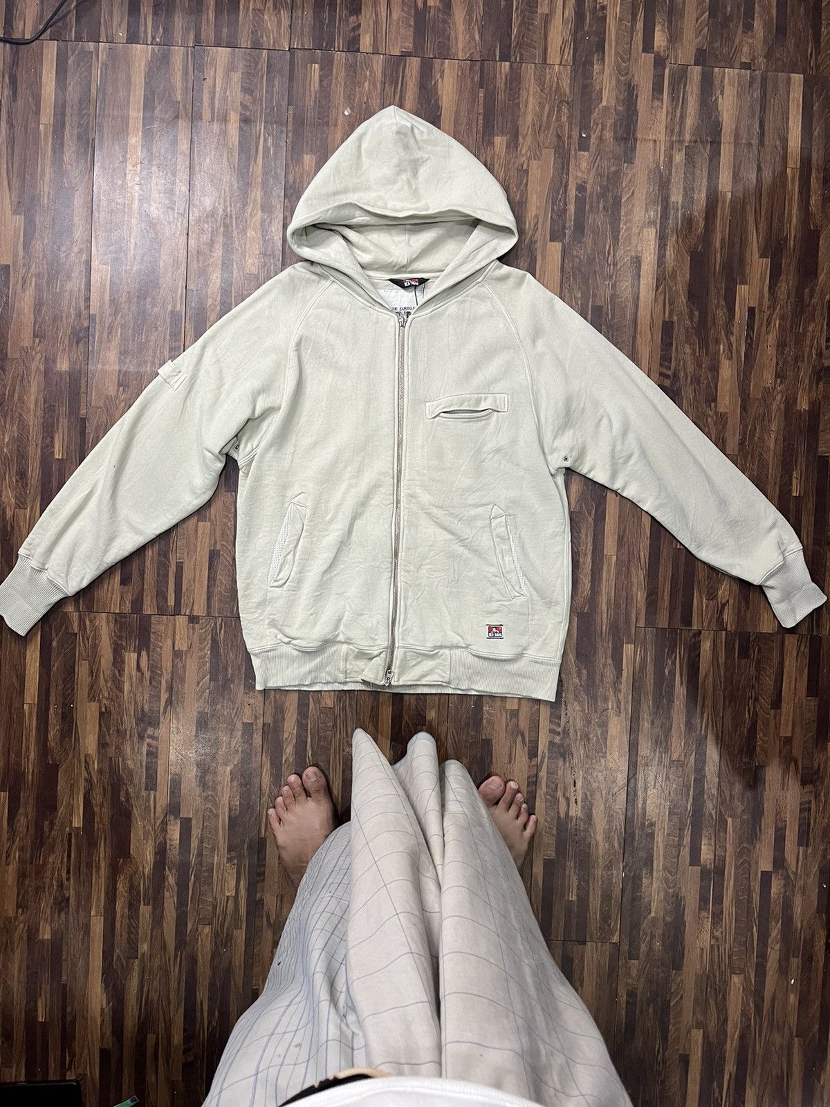 Vintage Ben Davis Hoodie Big Logo