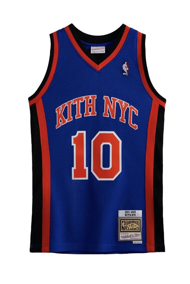 Mitchell Ness Kith Knicks Mitchell Ness Jersey Sz Xl T-Shirts, Hoodie, Sweatshirt | FlexRushtees.com