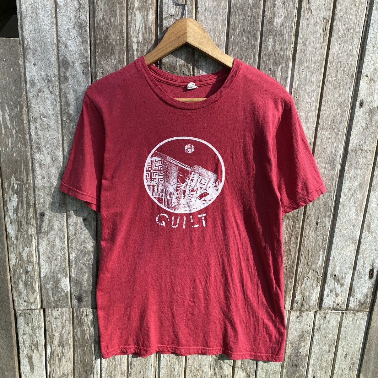 Band Tees Faded Quilt Psychedelic Indie Rock Alternative Band