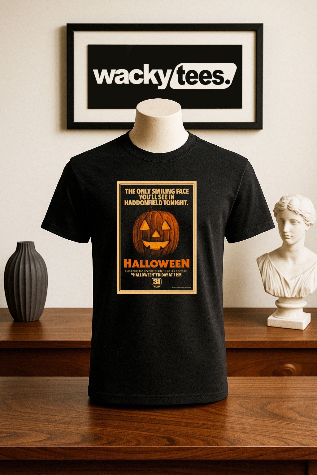 Other Halloween Tv Showing Premiere 70s Showing Poster Tee Shirt