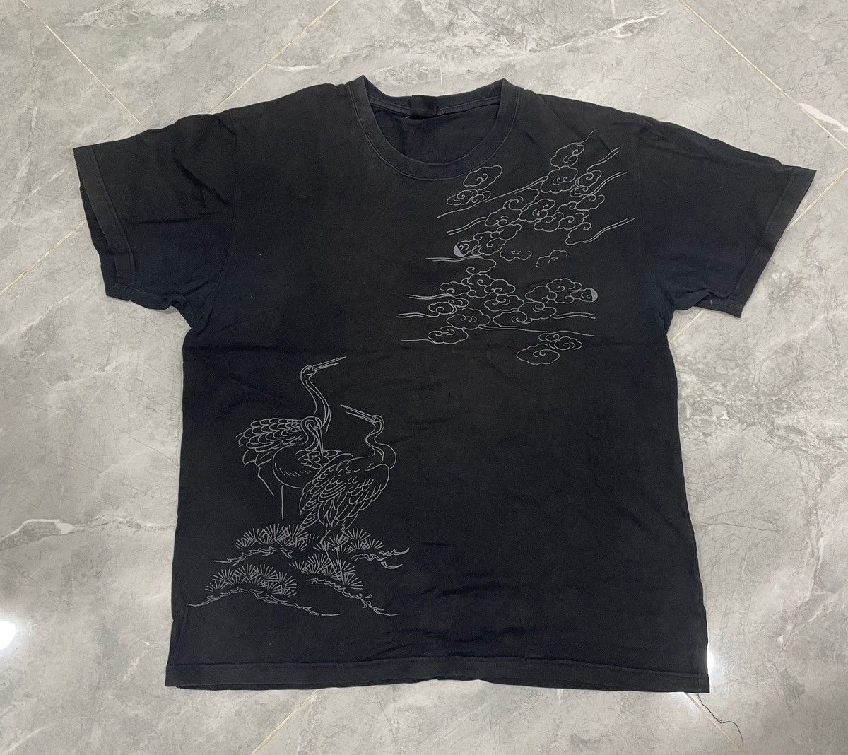 Vintage Kimono Printed Tee Hoodie, Sweatshirt | FlexRushtees.com
