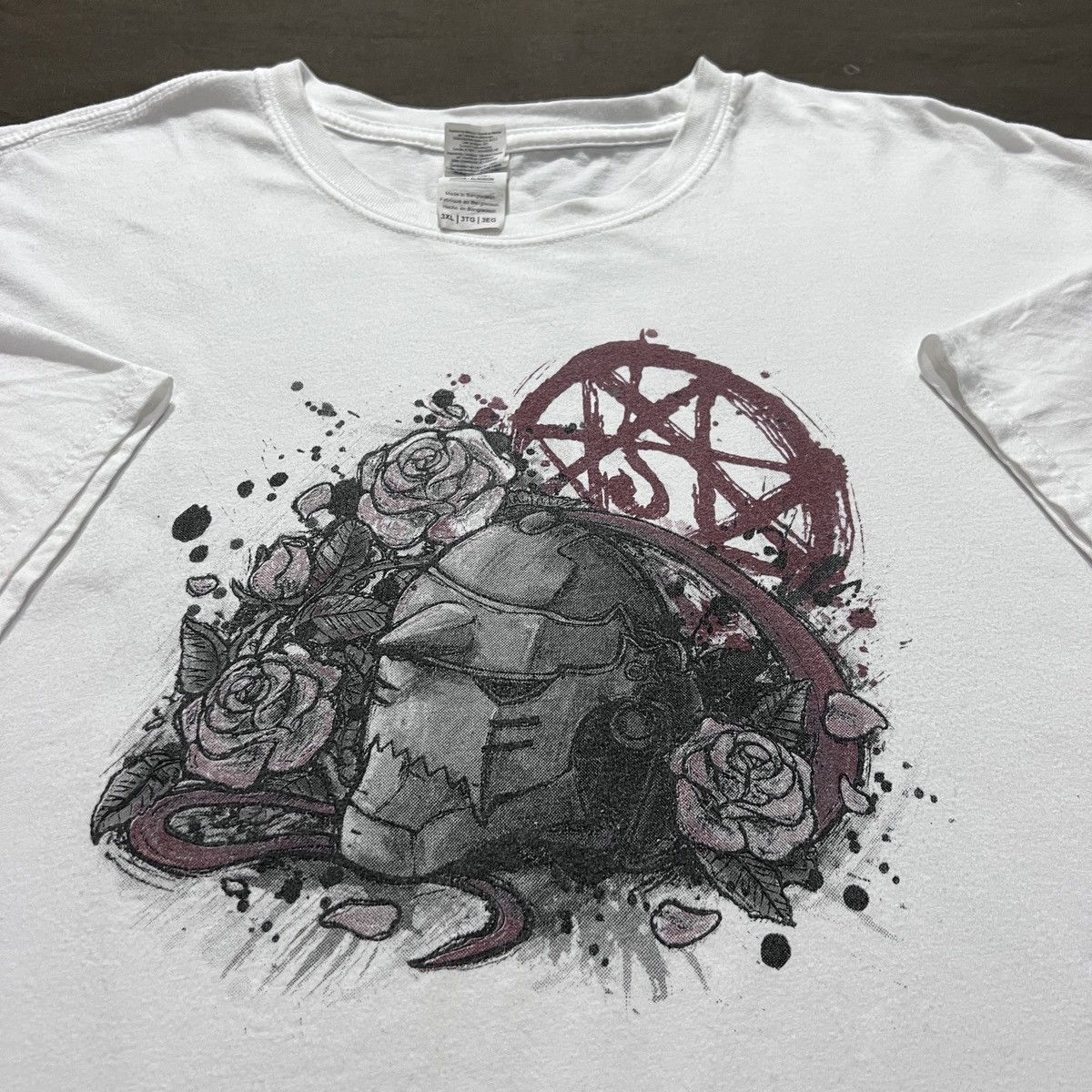 Anime Vintage Y2k Fullmetal Alchemist Promo Tee 3xl Oversized