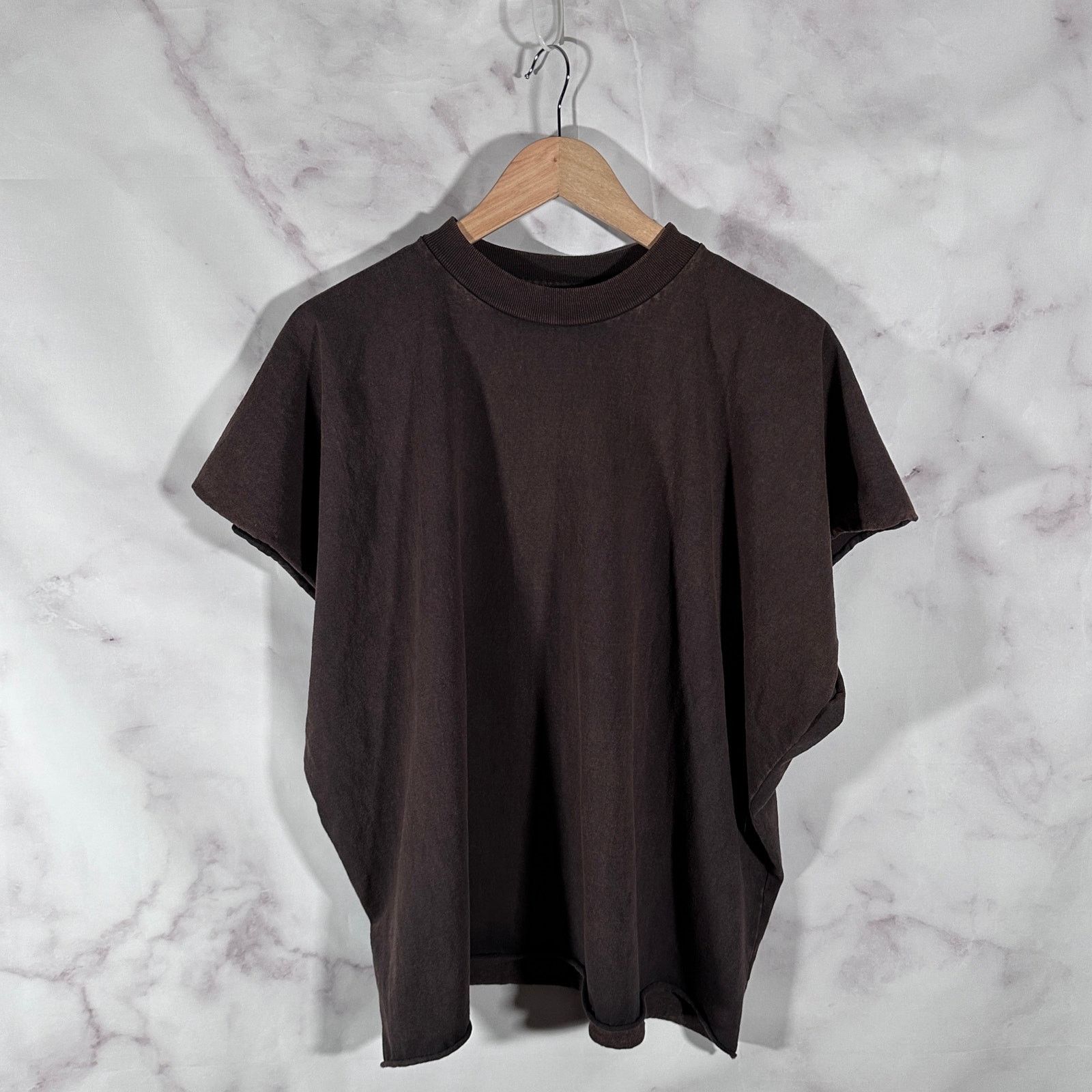 Kanye West Sample Mineral Wash Box Tee Hoodie, Sweatshirt | FlexRushtees.com