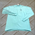 Vintage Simply Southern Shirt Mens Large Light Blue Long Sleeve Ocean Lives Matter Tee Mens