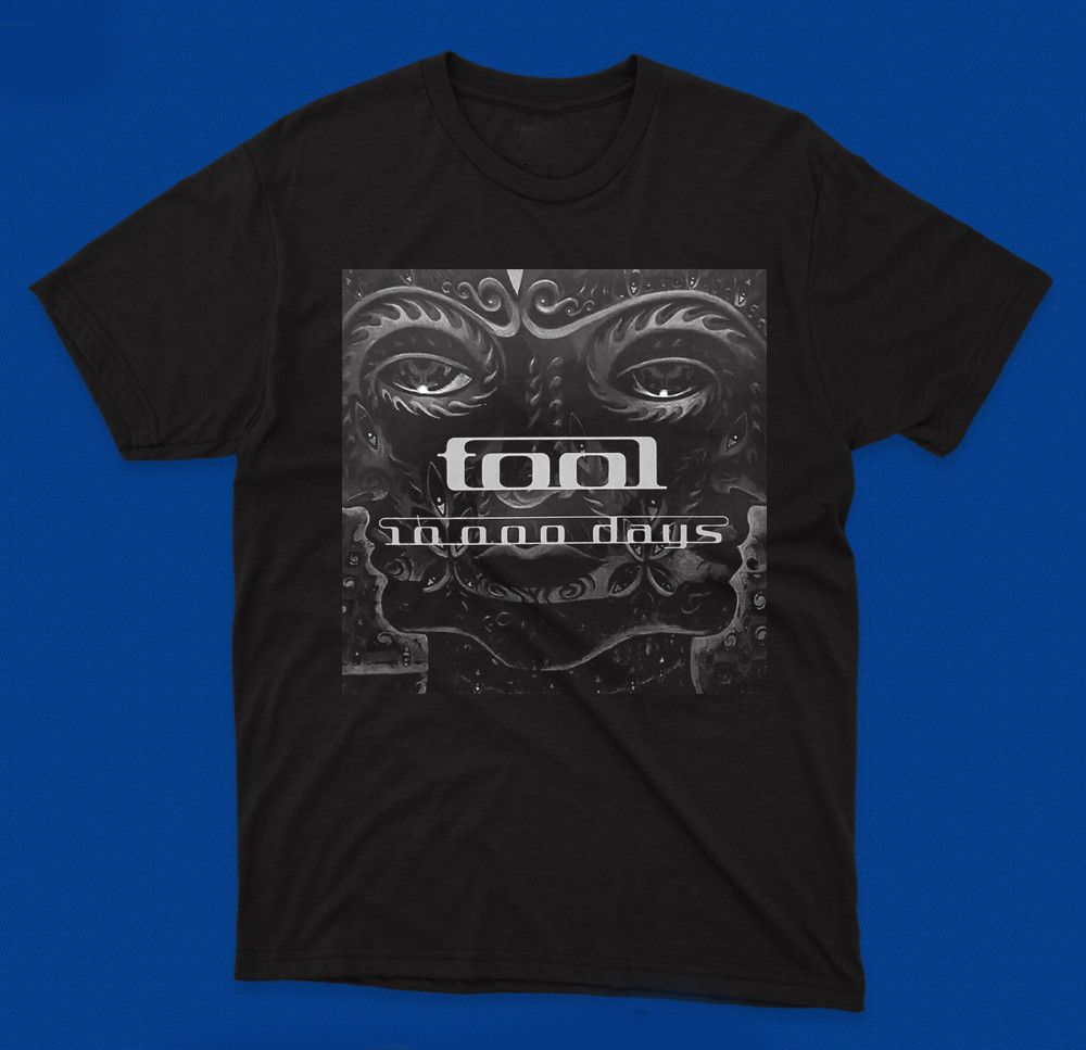 Vintage Tool Band 1000 Days Black T Shirt Hoodie, Sweatshirt | FlexRushtees.com