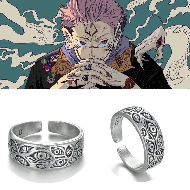 Japanese Brand X Jewelry Adjustable Jujutsu Kaisen Ring