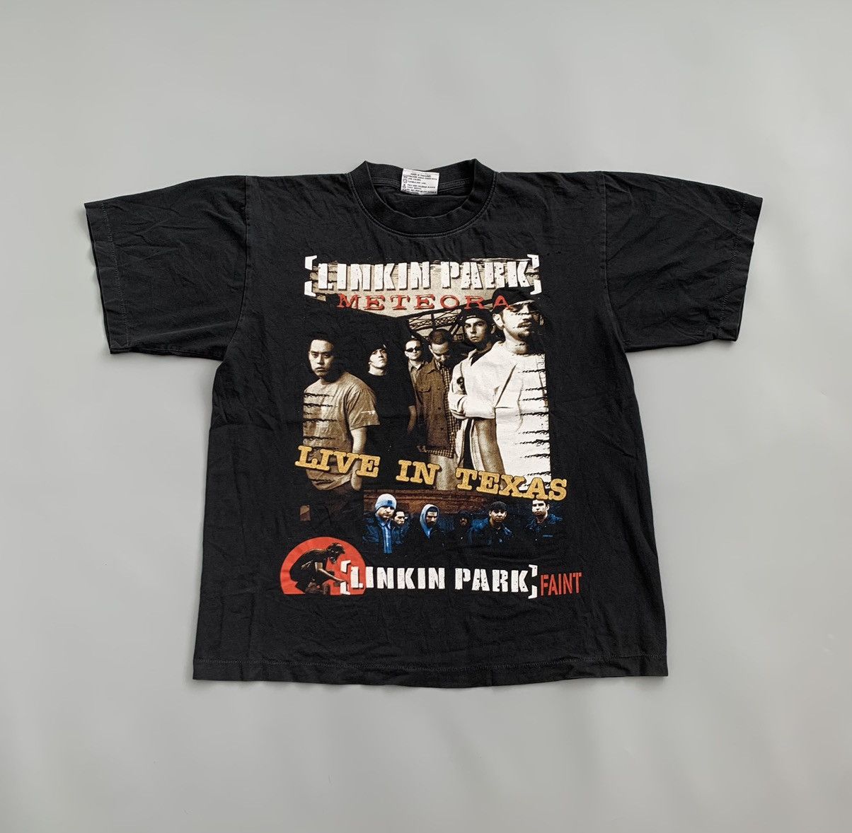 Vintage 00s Linkin Park Meteora Live In Texas Tee Hoodie, Sweatshirt | FlexRushtees.com