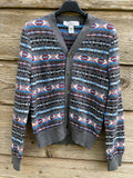 Des Garcons Comme Des Garcons Shirt Aztec Ornament Wool Cardigan