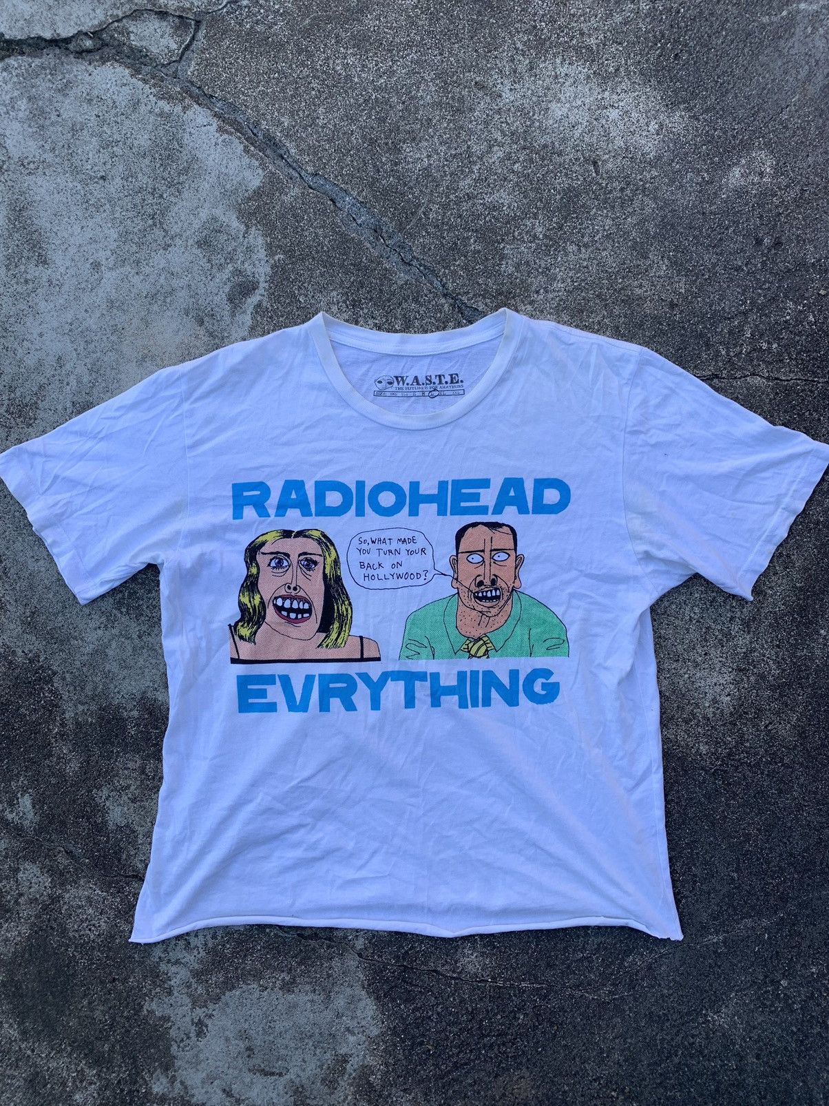 Vintage Radiohead Everything Official Merch By W A S T E T-Shirts, Hoodie, Sweatshirt | FlexRushtees.com