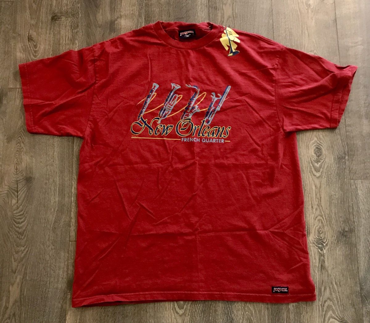 Vintage Vtg New Orleans French Quarter Souvenir Tourist Tee Hoodie, Sweatshirt | FlexRushtees.com