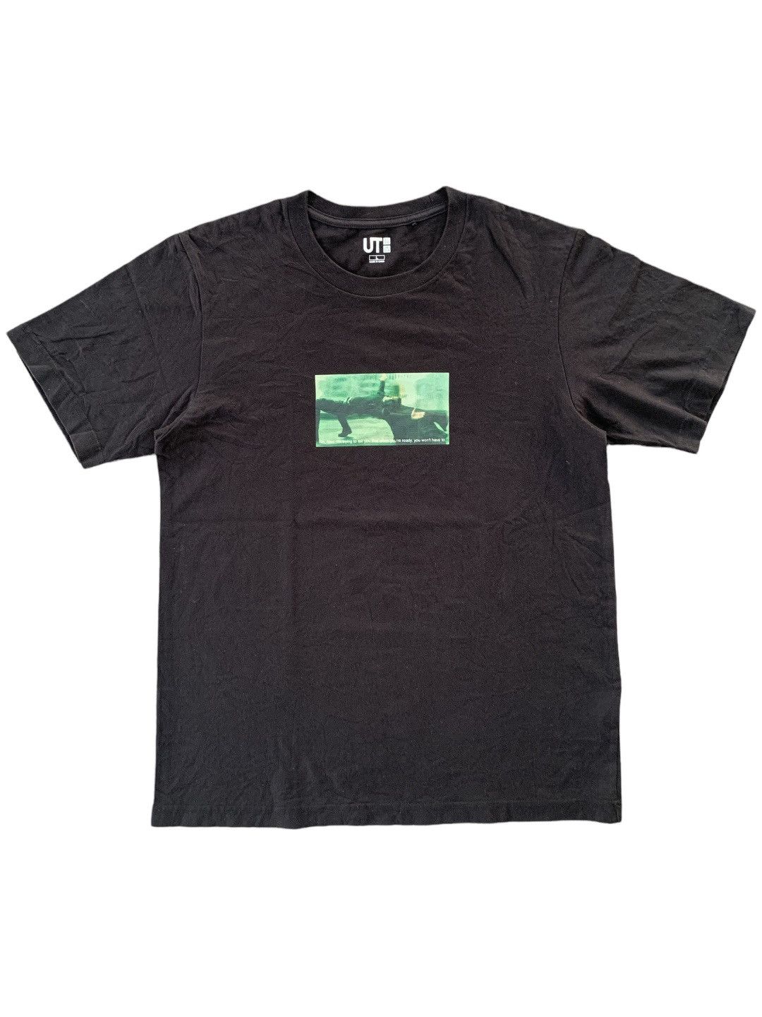 Vintage The Matrix Resurrections Uniqlo T Shirt Hoodie, Sweatshirt | FlexRushtees.com