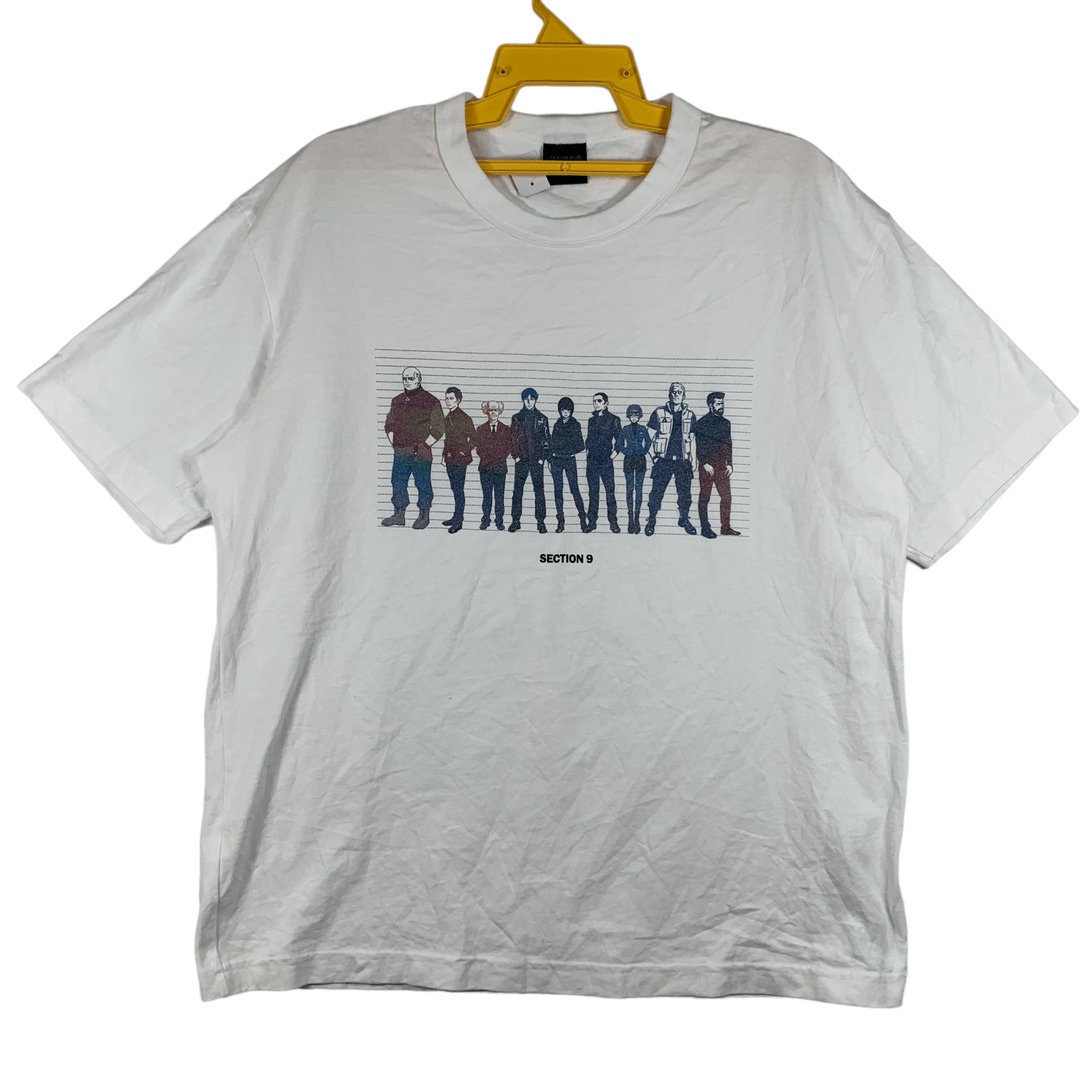 Gu Tshirt Anime Ghost In The Shell Lineup Section9 Hoodie, Sweatshirt | FlexRushtees.com