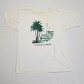 Vintage Virgin Gorda Shirt Tropical White Sailboat Xl Shirt