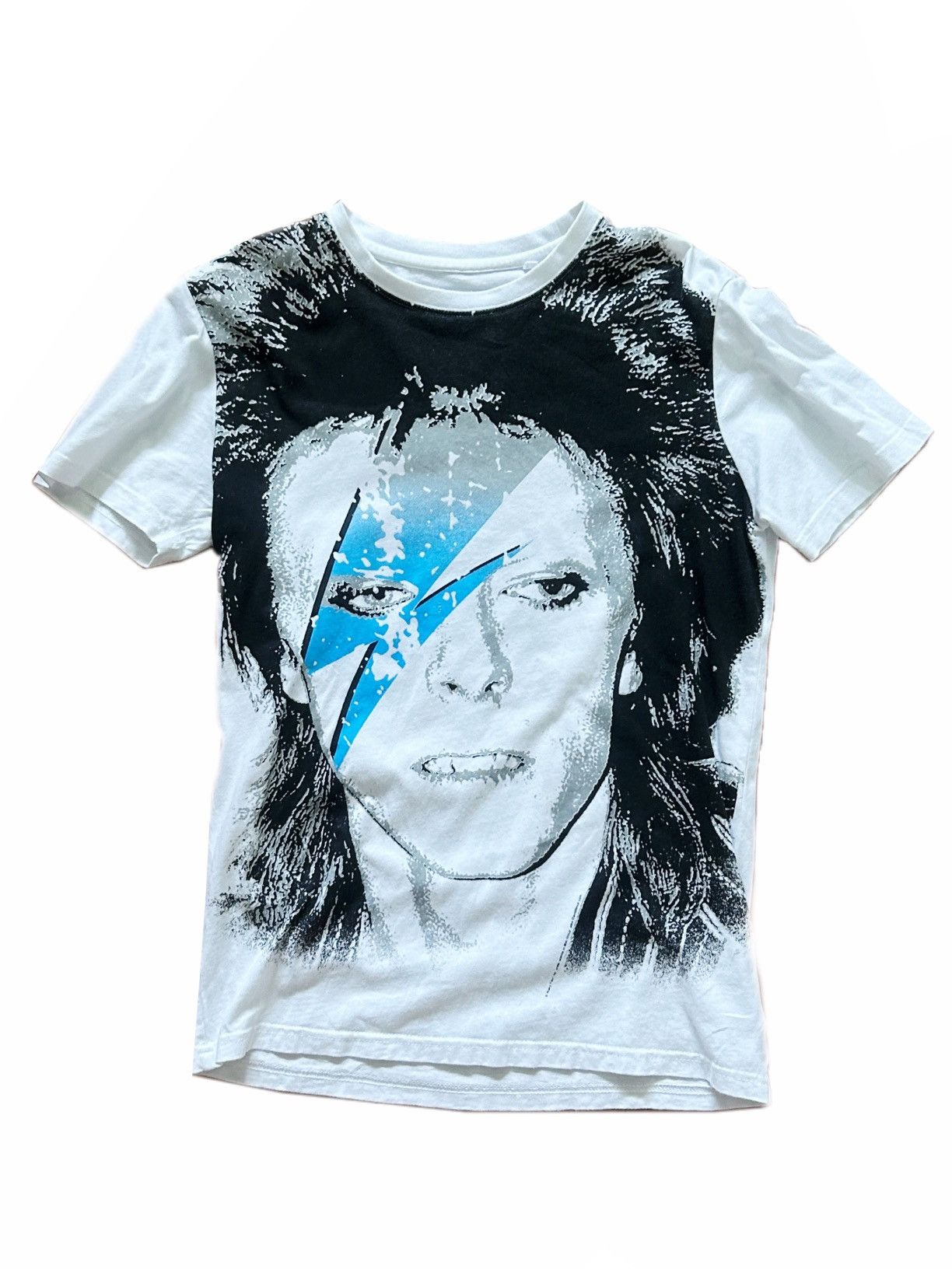 Vintage David Bowie Full Print 70s Inspired Tee Shirt