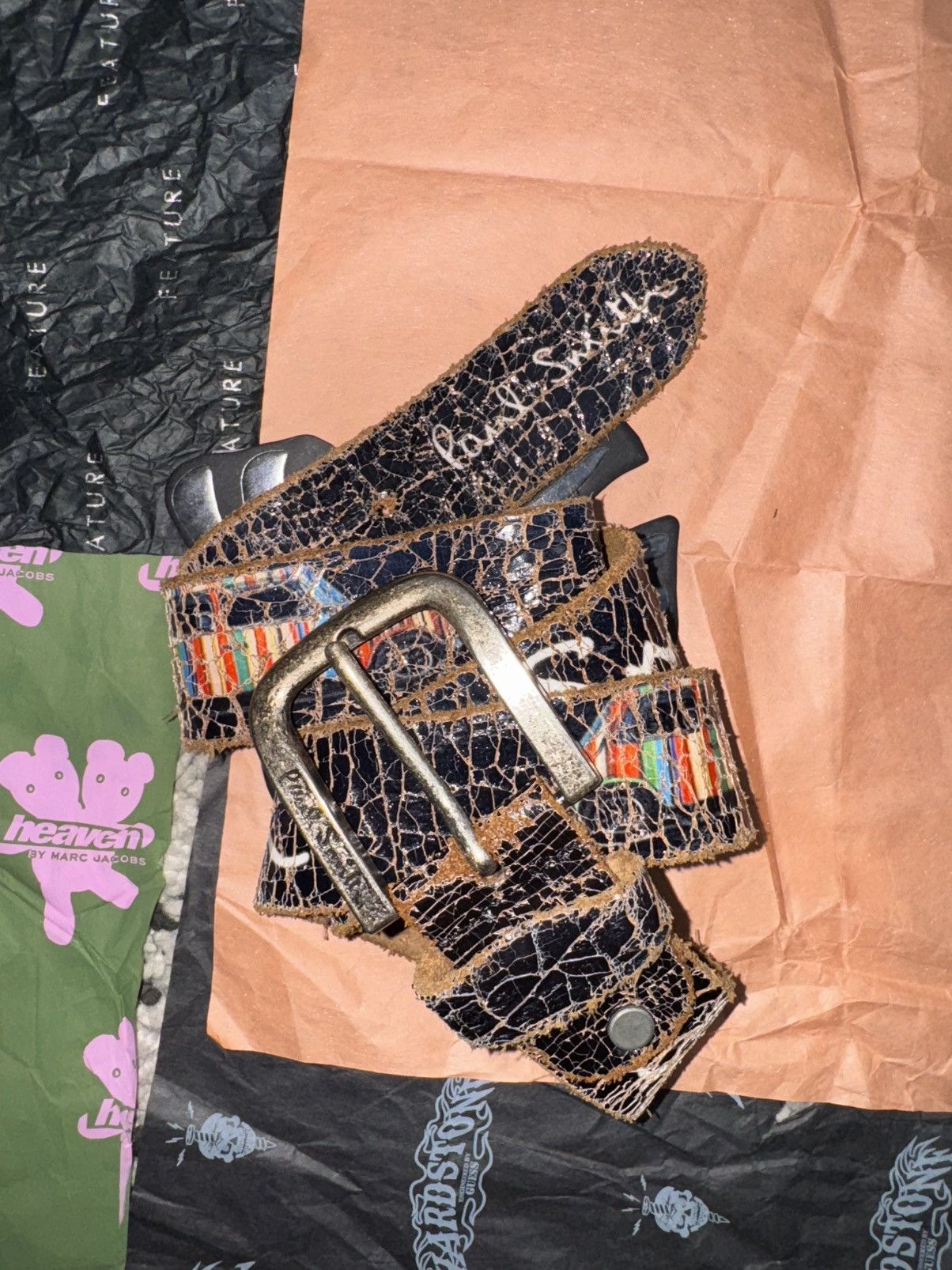 Smith Paul Smith Vintage Paint Cracking Belt T-Shirts, Hoodie, Sweatshirt | AU16VibeMintTees.com