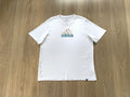 Adidas White Cotton Printed Tee 2023