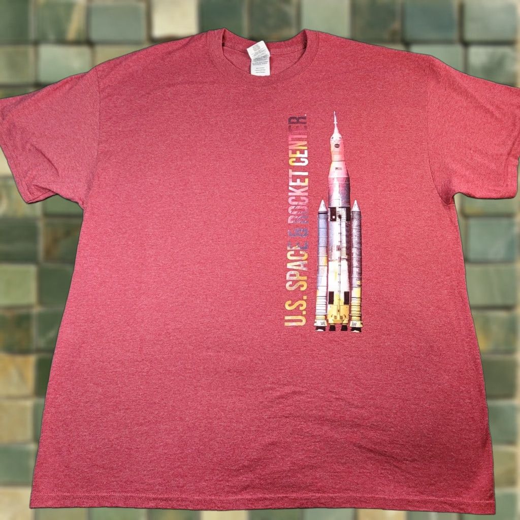 Vintage Vtg Nasa Us Space Rocket Center Promo Xl Shirt Y2k Graphic Crewneck Souvenir