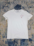 Christian Dior D Uniforms Staff Cloth Embroidered Heart Tee Hoodie, Sweatshirt | FlexRushtees.com