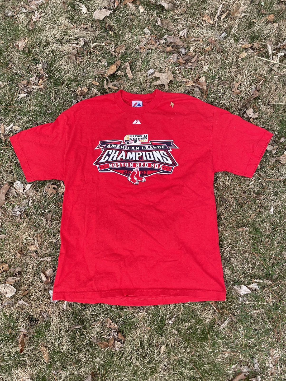 Vintage 2007 Red Sox World Series Championship Tee