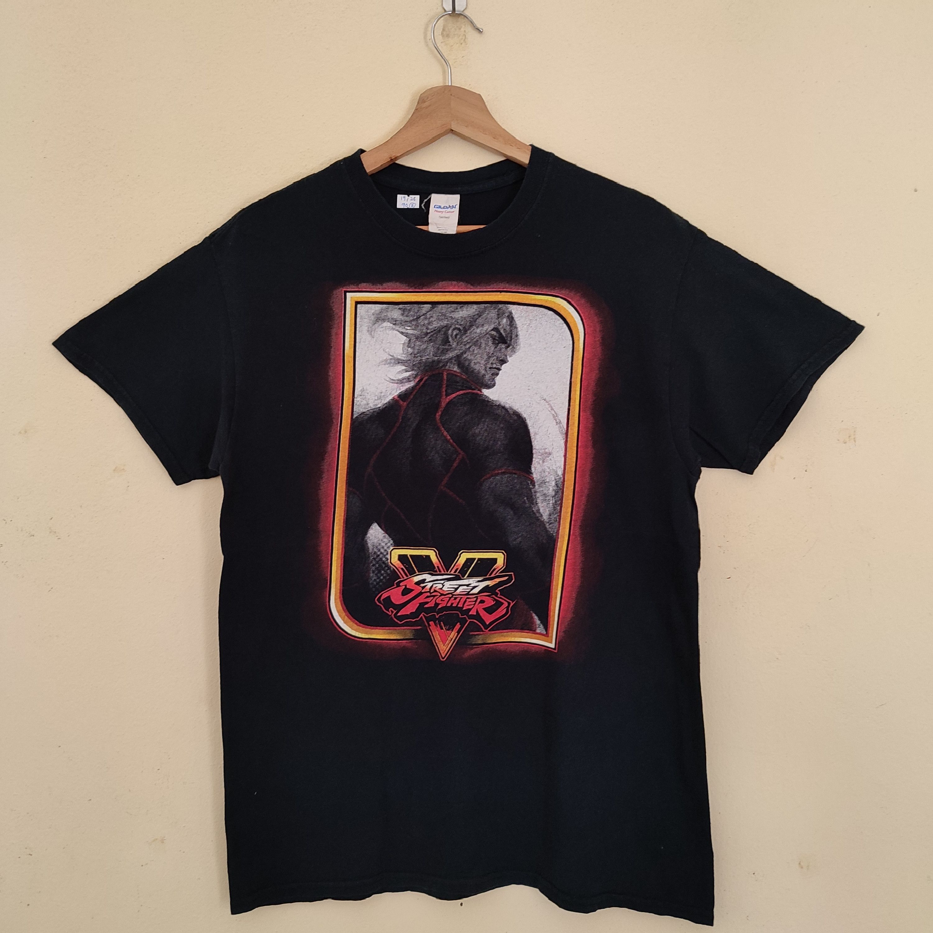 The Game X Vintage Street Fighter Playstation Game Tshirt