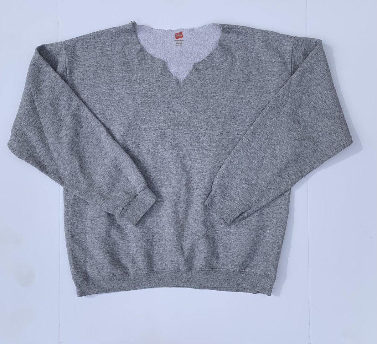 Vintage Hanes Blank Grey Crewneck