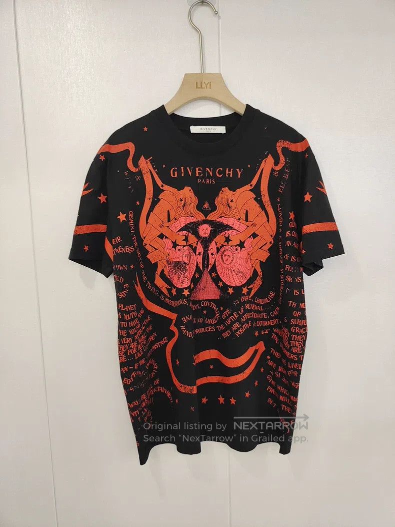 Givenchy Black T Shirt Red Owl Print Hoodie, Sweatshirt | FlexRushtees.com