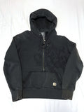 Vintage Embroidered Half Zip Pullover