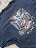 Vintage West Coast Motorcycle Long Beach Long Sleeve Tee Xxl