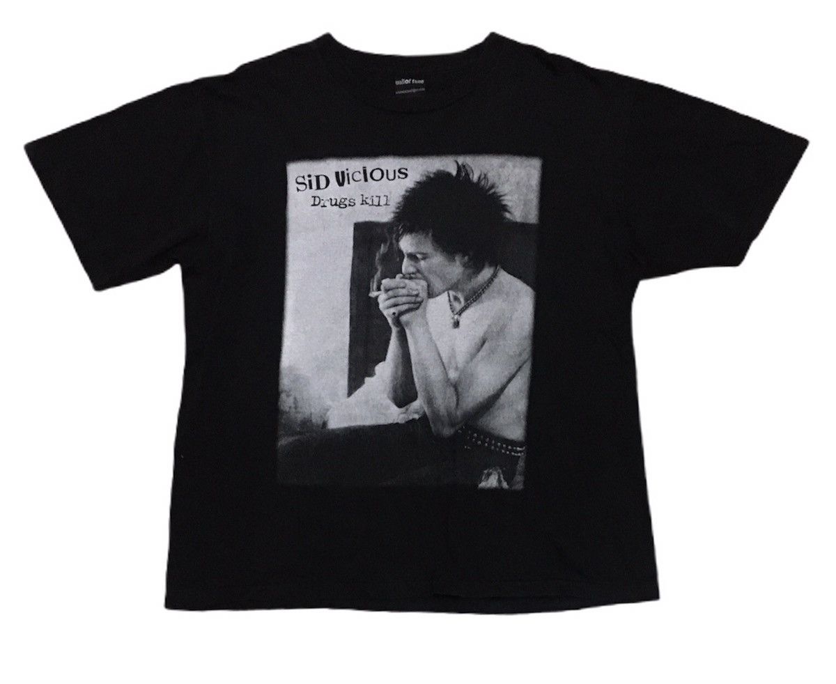 Rare Vintage Band Punk Sex Pistols Sid Vicious T Shirt 2000s Hoodie, Sweatshirt | FlexRushtees.com