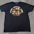 Vintage Friday The 13th Shirt Men Xl Black Tee Camp Crystal Lake Horror Jason